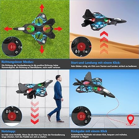 طائرة جديدة V17 RC للتحكم عن بعد بتردد 2.4 جيجاهرتز، طائرة مقاتلة هواية، طائرة شراعية