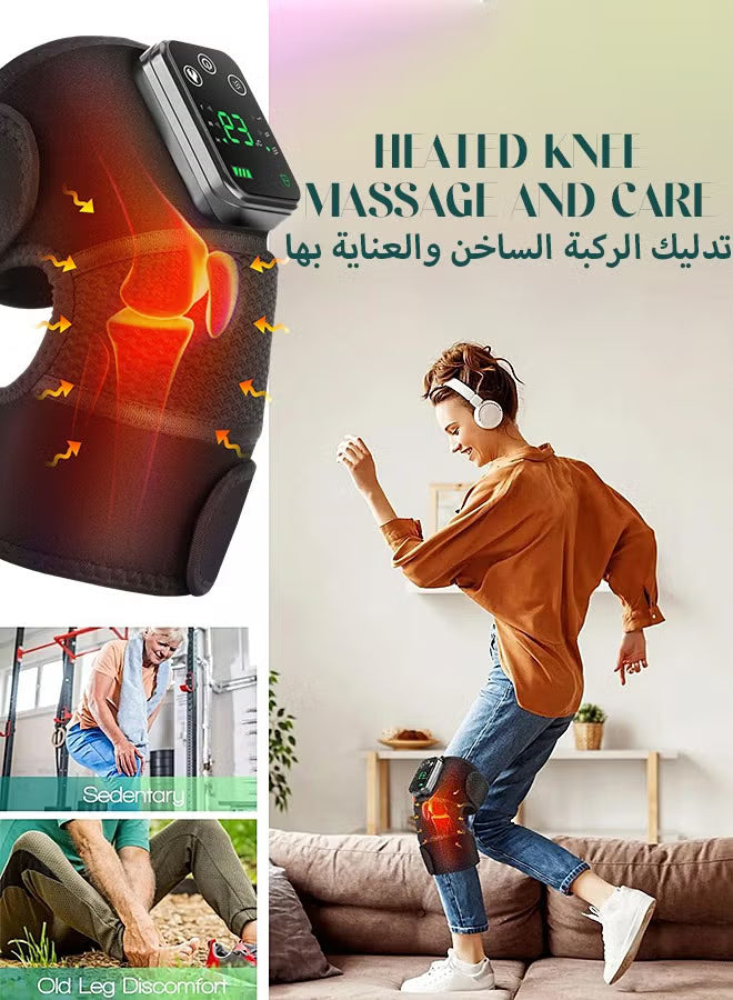 جهاز تدليك الركبة الكهربائي - متعدد الوظائف