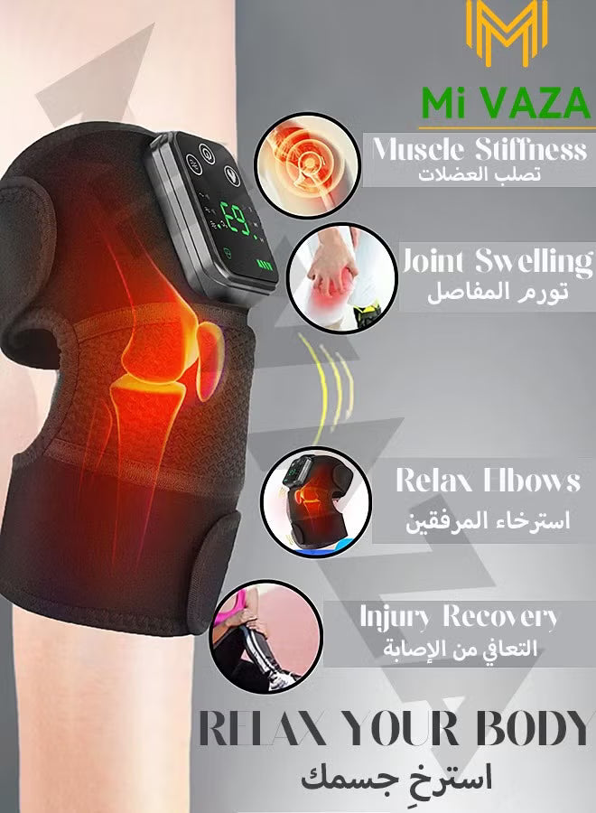 جهاز تدليك الركبة الكهربائي - متعدد الوظائف