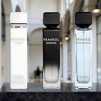 مجموعة عطور فرانكل 4 في 1 (1 فرانكل سيلفر، 2 فرانكل أفينتوس، و1 فرانكل إماجينيشن)