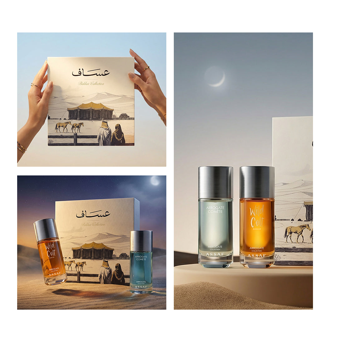 Assaf Incense Set - Wild Colt Bakhur + Arrogate Comete