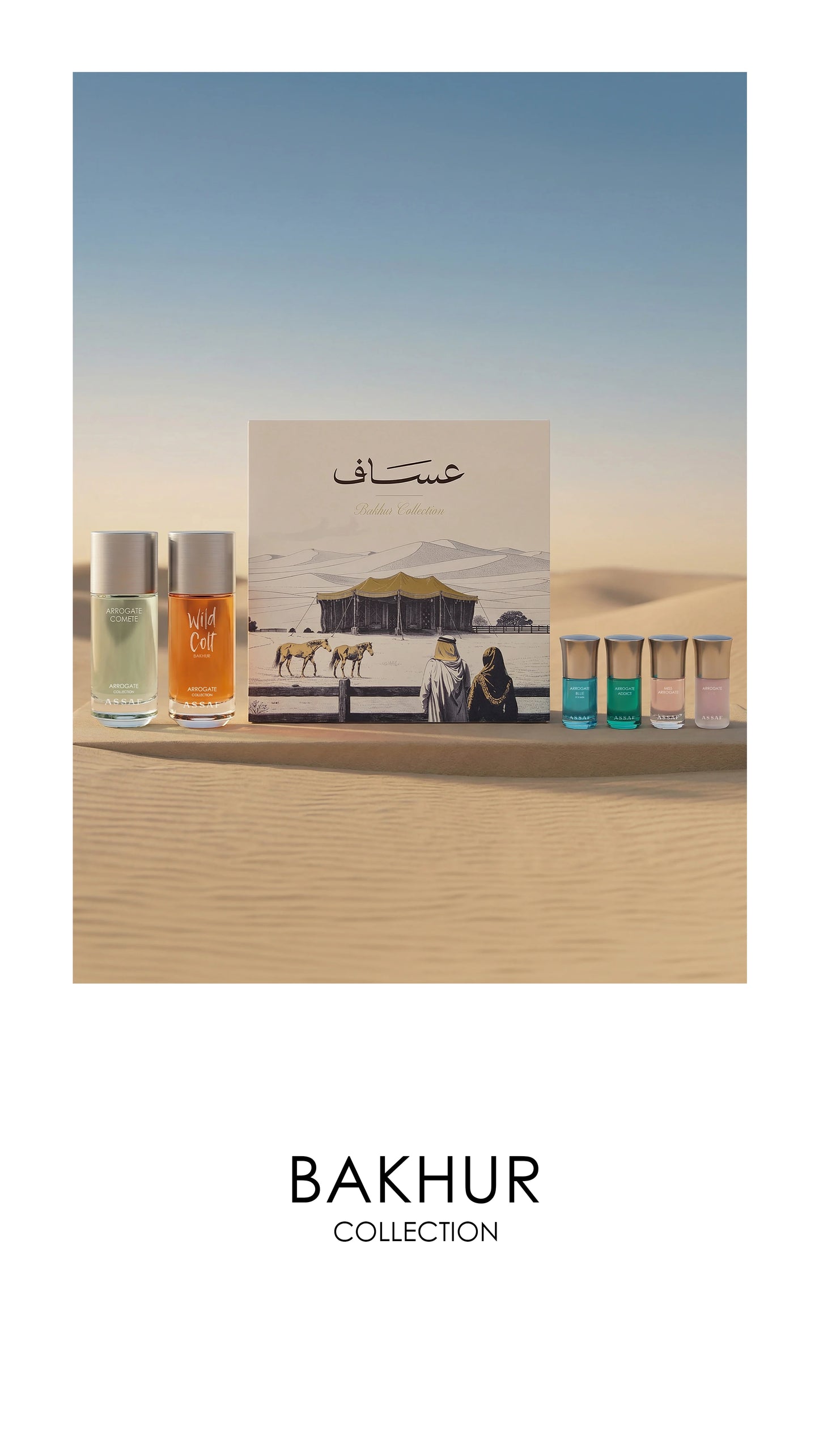 Assaf Incense Set - Wild Colt Bakhur + Arrogate Comete